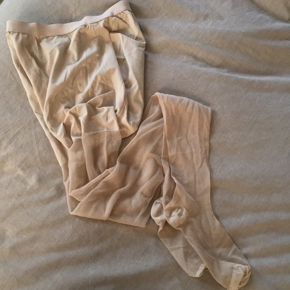 COPY - Nude Maternity support hosiery